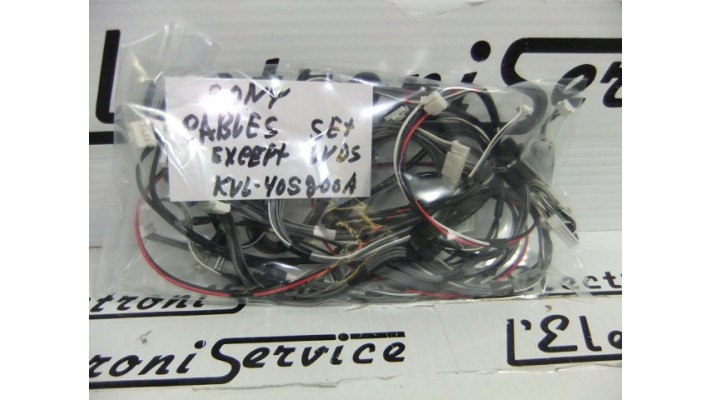 Sony KLV-40S200A  cables set